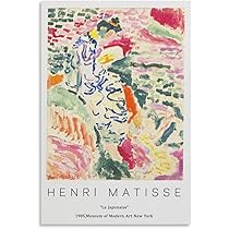アートポスター アンリ・マティス ミュージアムポスター Amazon.co.jp: Henri Matisse アンリ・マティス展ポスター、日本